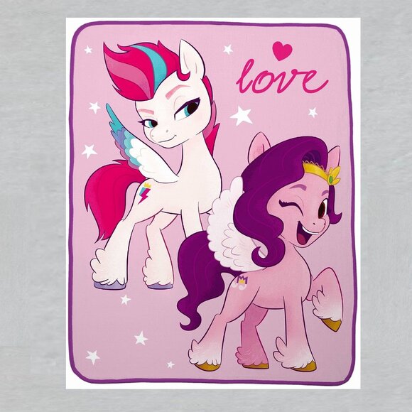 My Little Pony Kids Microfiber Bedding Plush Silky blanket measures 40 x 50 in - Picture 1 of 1